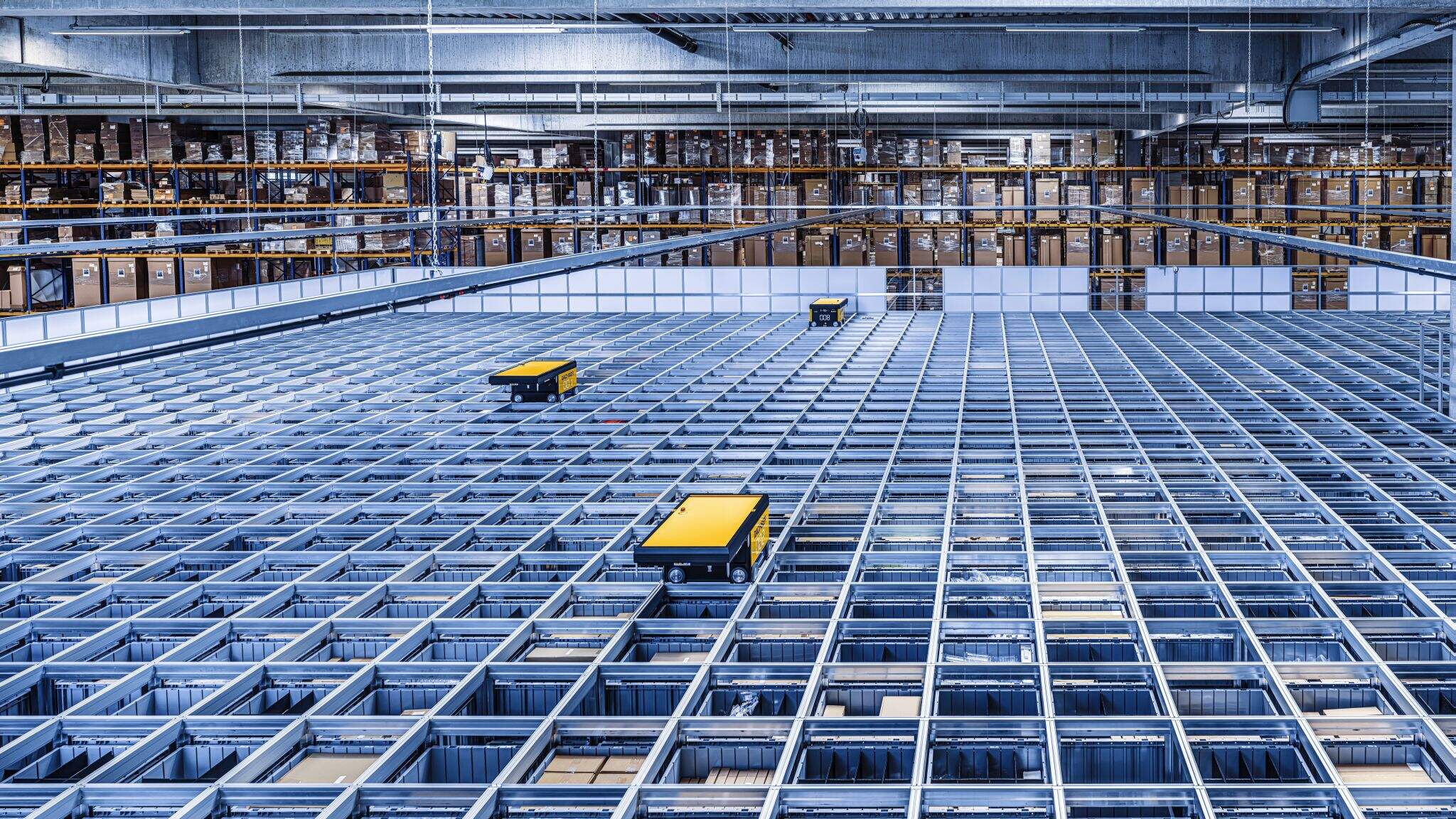 Der AutoStore im DACHSER Logistikzentrum Karlsruhe