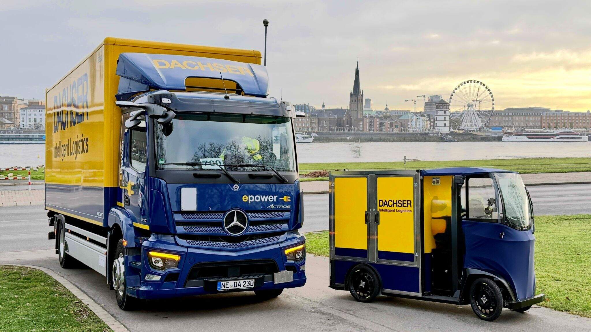 DACHSER startet in D&uuml;sseldorf ein emissionsfreies Liefergebiet