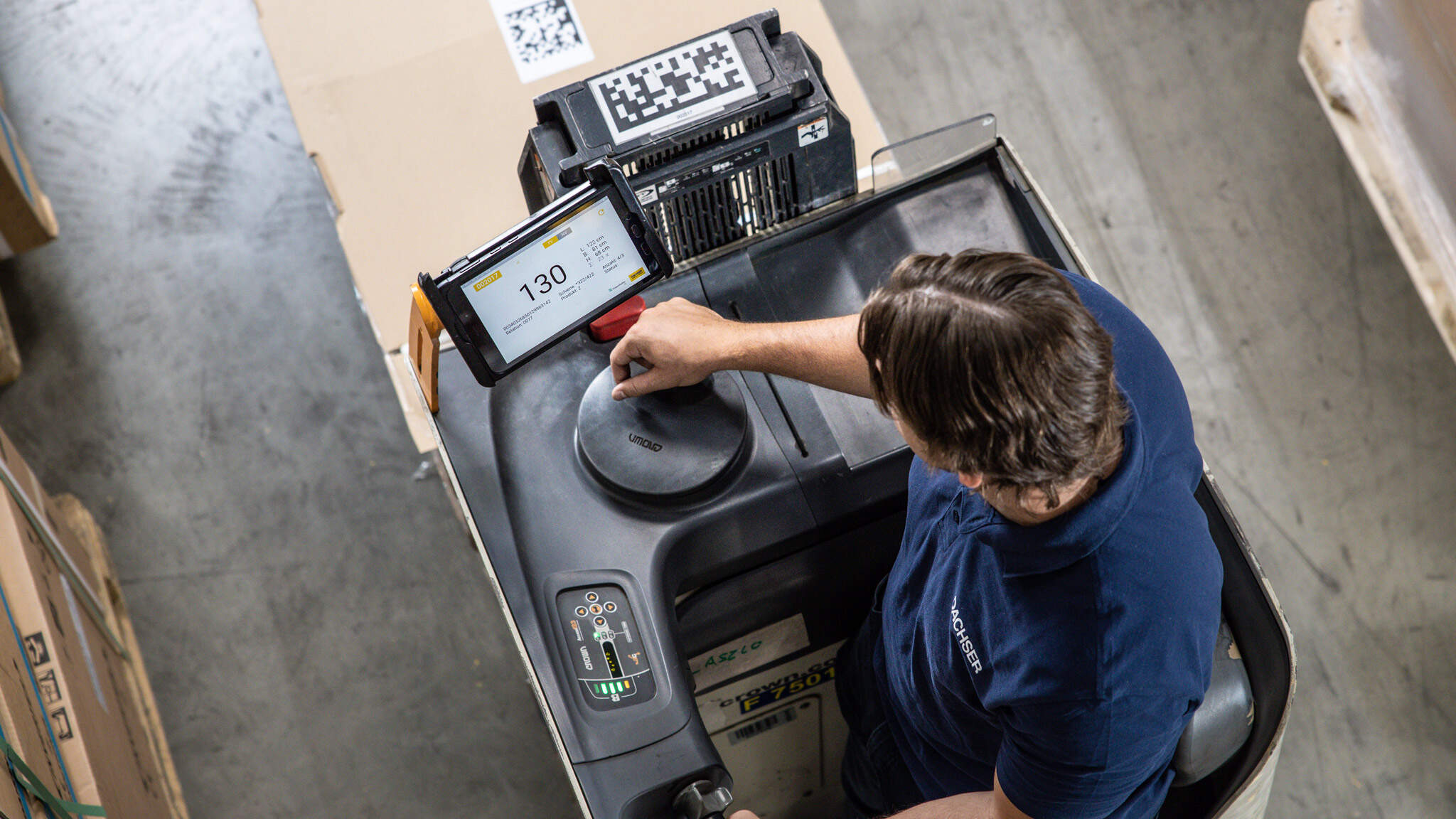 Mit den Informationen, die der digitale Zwilling @ILO liefert, können alle Packstücke und Prozesse im Umschlaglager transparent nachverfolgt werden.