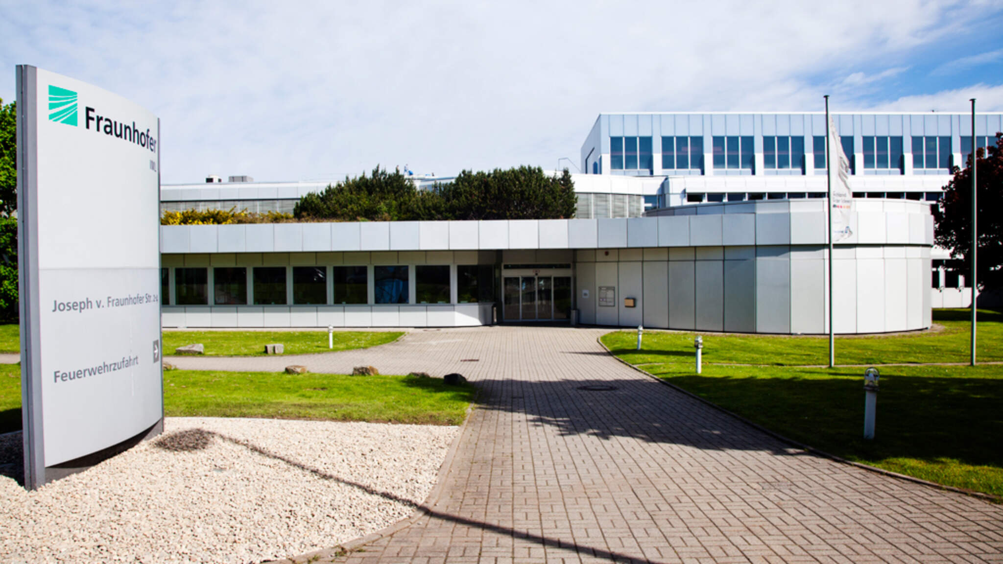 Das Fraunhofer-Institut für Materialfluss und Logistik IML in Dortmund.