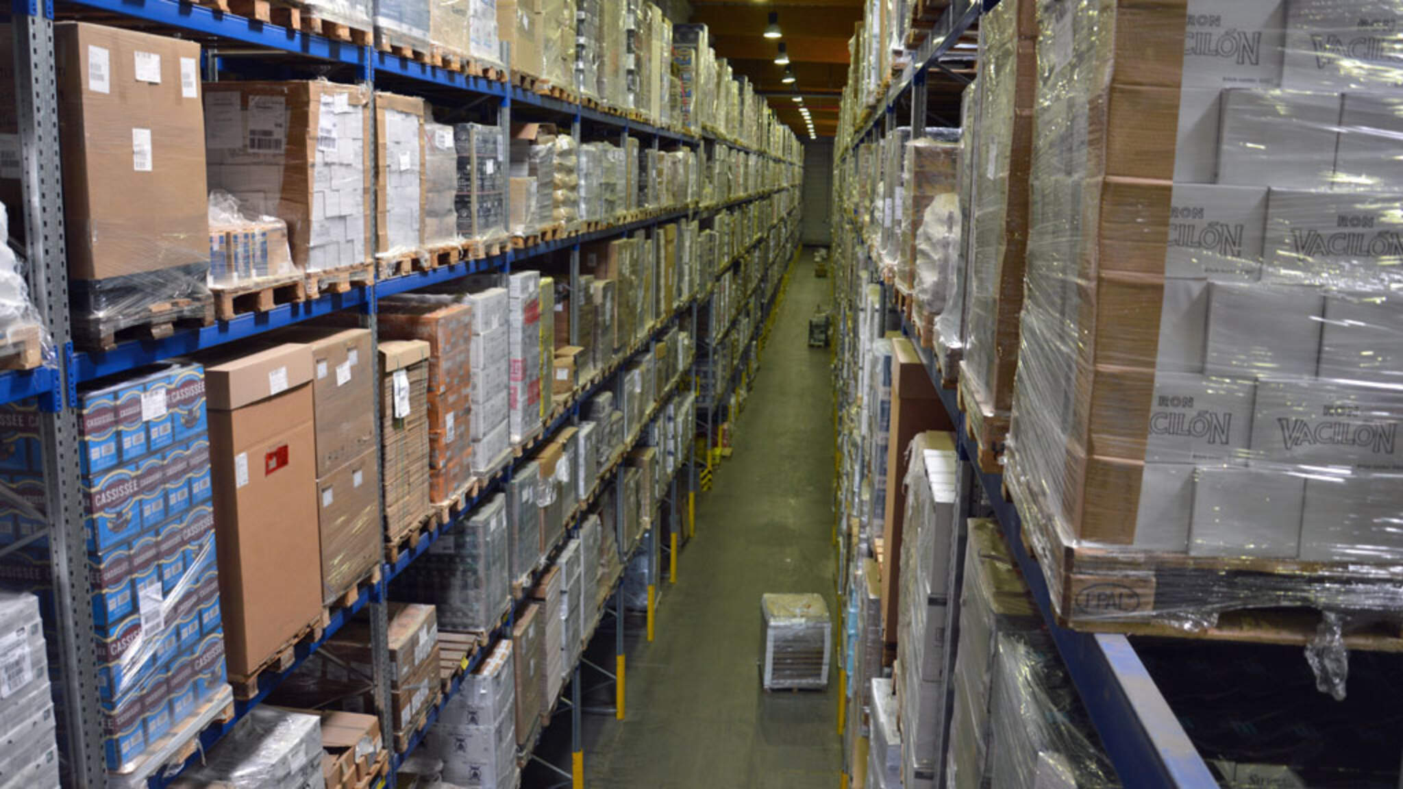 Das DACHSER Food Logistics Warehouse in Hamburg. Das DACHSER Food Logistics Warehouse in Hamburg.